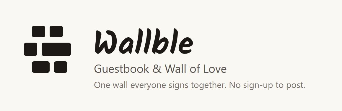 Wallble: Guestbook & Wall Of Love Preview Wordpress Plugin - Rating, Reviews, Demo & Download