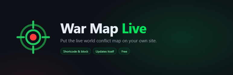 War Map Live Preview Wordpress Plugin - Rating, Reviews, Demo & Download
