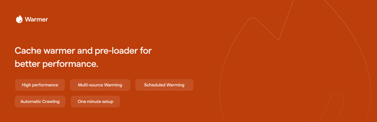 Warmer – Automatic Cache Warmer And Pre-loader Preview Wordpress Plugin - Rating, Reviews, Demo & Download