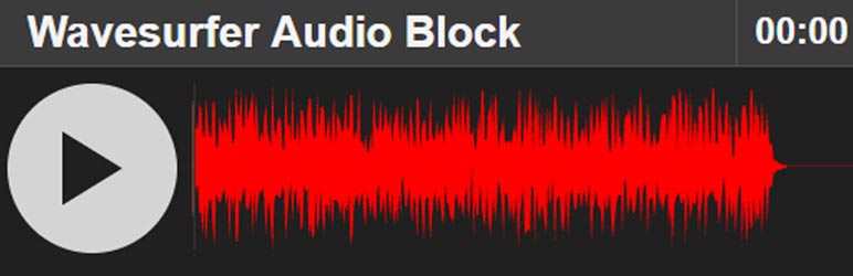 Wavesurfer Audio Player Block Preview Wordpress Plugin - Rating, Reviews, Demo & Download