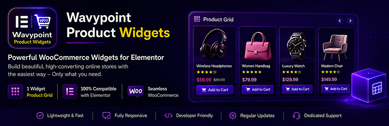 Wavypoint Product Widgets Preview Wordpress Plugin - Rating, Reviews, Demo & Download