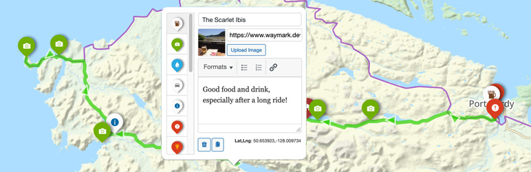 Waymark – Create An Interactive Map, Or Entire GIS Wordpress Plugin - Rating, Reviews, Demo & Download