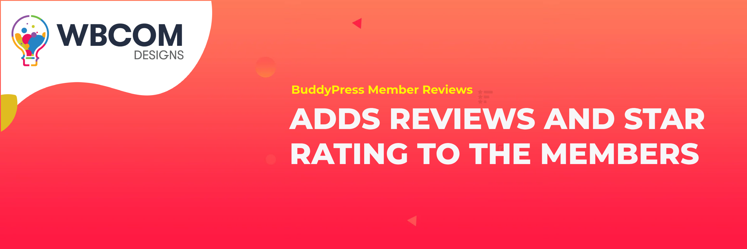 Wbcom Designs – BuddyPress Member Reviews Preview Wordpress Plugin - Rating, Reviews, Demo & Download