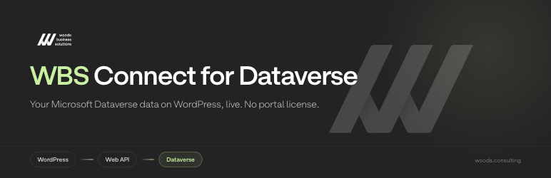 WBS Connect For Dataverse Preview Wordpress Plugin - Rating, Reviews, Demo & Download
