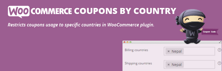 WC Coupons By Country Preview Wordpress Plugin - Rating, Reviews, Demo & Download