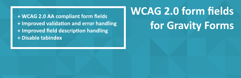 WCAG 2 Wordpress Plugin - Rating, Reviews, Demo & Download