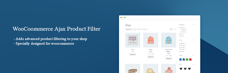 WCAPF – WooCommerce Ajax Product Filter Preview Wordpress Plugin - Rating, Reviews, Demo & Download