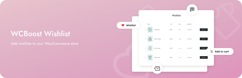 WCBoost – Wishlist Preview Wordpress Plugin - Rating, Reviews, Demo & Download
