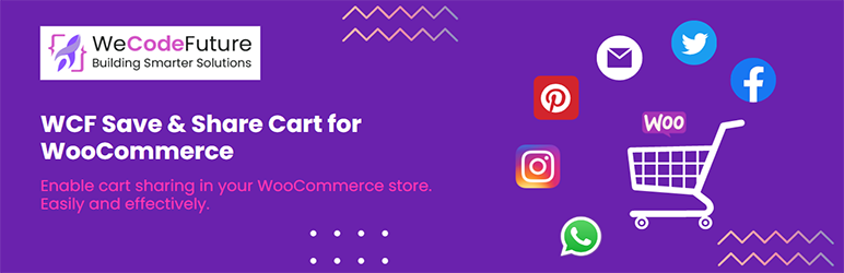 WCF Save & Share Cart For WooCommerce Preview Wordpress Plugin - Rating, Reviews, Demo & Download