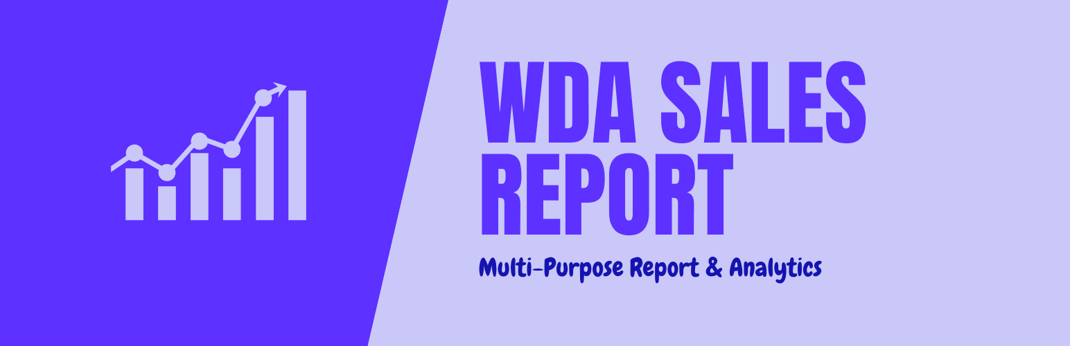 WDA Sales Report Preview Wordpress Plugin - Rating, Reviews, Demo & Download