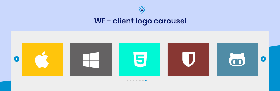 WE – Client Logo Carousel Preview Wordpress Plugin - Rating, Reviews, Demo & Download
