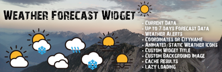 Weather Forecast Widget Preview Wordpress Plugin - Rating, Reviews, Demo & Download