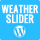 WeatherSlider Premium WordPress Weather Widget