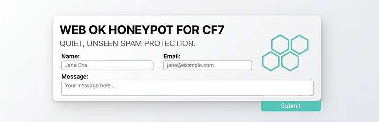 Web Ok Honeypot Lite For CF7 Preview Wordpress Plugin - Rating, Reviews, Demo & Download