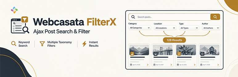 Webcasata FilterX Preview Wordpress Plugin - Rating, Reviews, Demo & Download