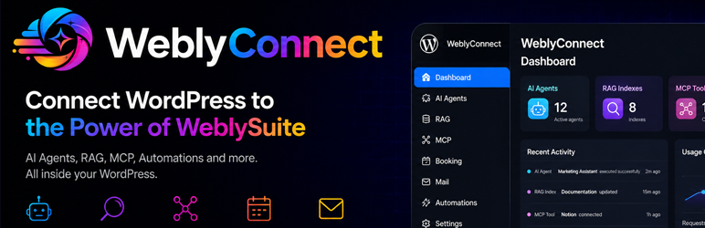 WeblyConnect Preview Wordpress Plugin - Rating, Reviews, Demo & Download