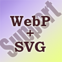WebP & SVG Support