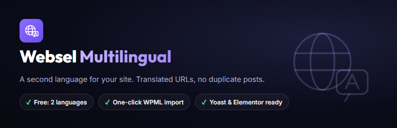 Websel Multilingual Preview Wordpress Plugin - Rating, Reviews, Demo & Download