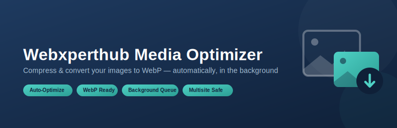 Webxperthub Media Optimizer Preview Wordpress Plugin - Rating, Reviews, Demo & Download