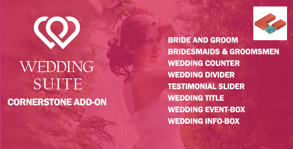 Wedding Suite Cornerstone Add-on Preview Wordpress Plugin - Rating, Reviews, Demo & Download