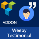 Weeby Testimonial – WPBakery Addons