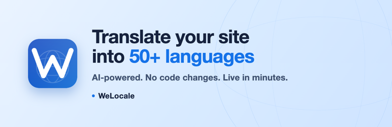 WeLocale Preview Wordpress Plugin - Rating, Reviews, Demo & Download