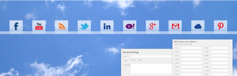 WEN's Social Links Preview Wordpress Plugin - Rating, Reviews, Demo & Download