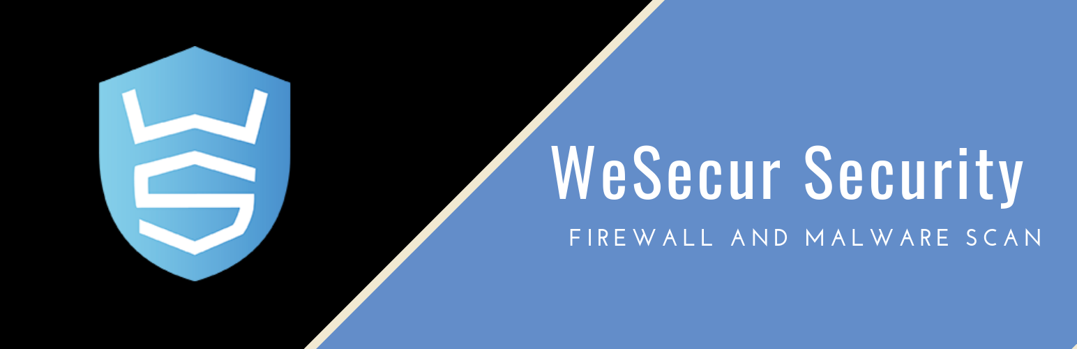 WeSecur Security – Antivirus, Malware Scanner And Protection For Your WordPress Preview - Rating, Reviews, Demo & Download