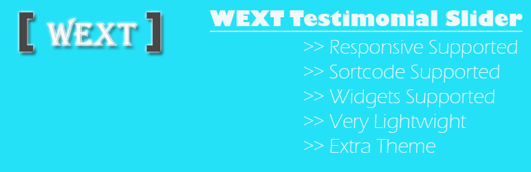 WEXT Testimonial Slider Preview Wordpress Plugin - Rating, Reviews, Demo & Download