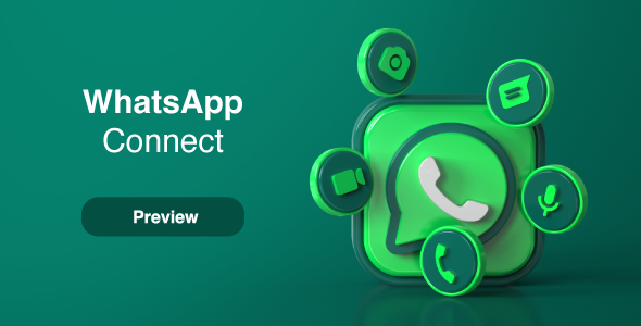 WhatsApp Connect – Click To Chat Shortcodes Plugin for Wordpress Preview - Rating, Reviews, Demo & Download