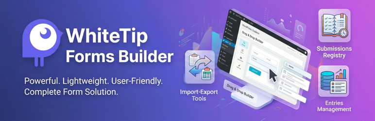 Whitetip Forms Builder Preview Wordpress Plugin - Rating, Reviews, Demo & Download