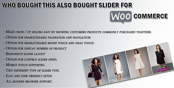 Who Bought This Also Bought Slider For Woocommerce Preview Wordpress Plugin - Rating, Reviews, Demo & Download