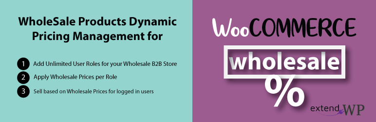 WholeSale Products Dynamic Pricing Management WooCommerce Preview Wordpress Plugin - Rating, Reviews, Demo & Download