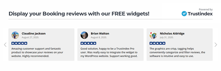Widgets For Booking Wordpress Plugin - Rating, Reviews, Demo & Download