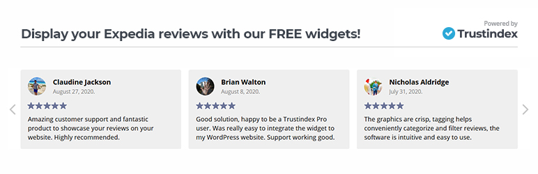 Widgets For Expedia Reviews Preview Wordpress Plugin - Rating, Reviews, Demo & Download