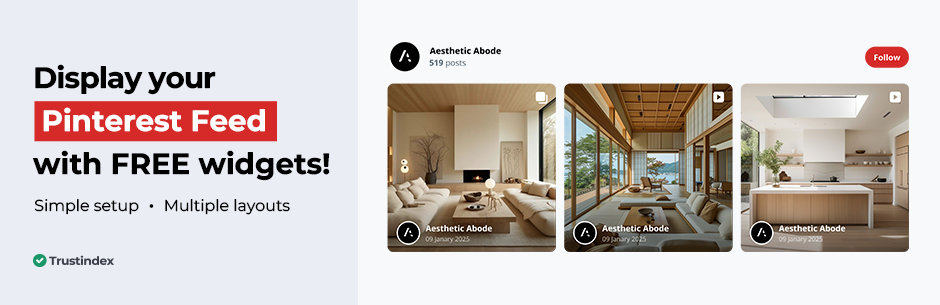 Widgets For Pinterest Feed Preview Wordpress Plugin - Rating, Reviews, Demo & Download