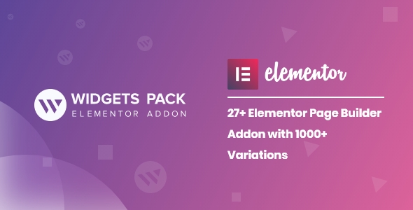 WidgetsPack – All In One Pack For Elementor Page Builder Preview Wordpress Plugin - Rating, Reviews, Demo & Download