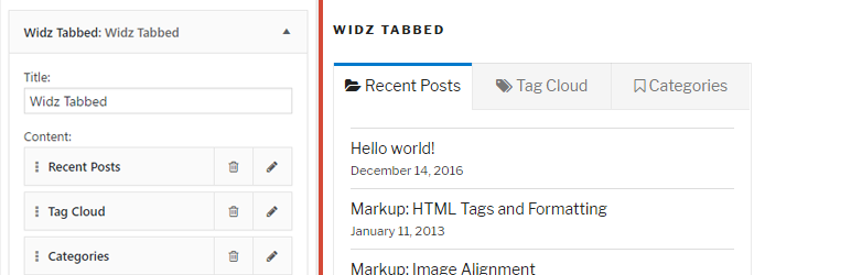 Widz Preview Wordpress Plugin - Rating, Reviews, Demo & Download