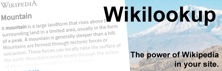 Wikilookup Preview Wordpress Plugin - Rating, Reviews, Demo & Download