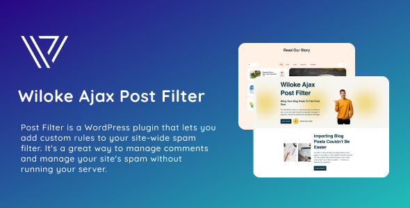 Wiloke Ajax Post Filter Preview Wordpress Plugin - Rating, Reviews, Demo & Download