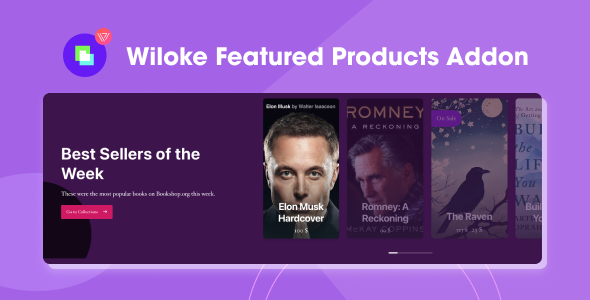 Wiloke Featured Products Elementor Preview Wordpress Plugin - Rating, Reviews, Demo & Download