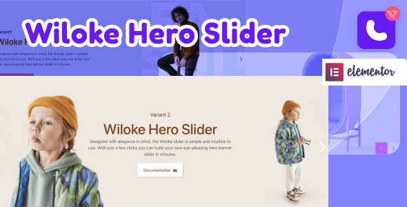 Wiloke Hero Slider Widget For Elementor Preview Wordpress Plugin - Rating, Reviews, Demo & Download