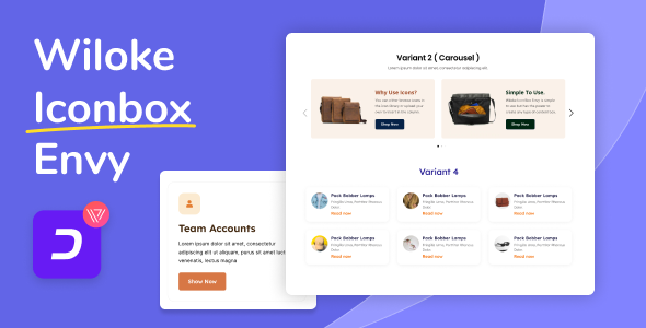 Wiloke Icon Box Envy For Elementor Preview Wordpress Plugin - Rating, Reviews, Demo & Download