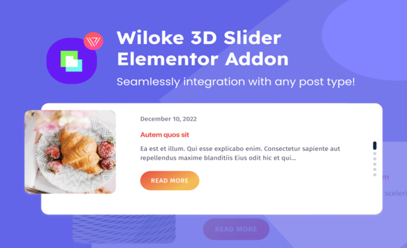 Wiloke Posts Slider For Elementor Preview Wordpress Plugin - Rating, Reviews, Demo & Download