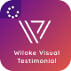 Wiloke Visual Testimonial