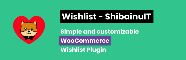 Wishlist ShibainuIT Preview Wordpress Plugin - Rating, Reviews, Demo & Download