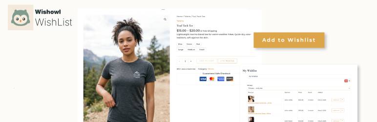 WishOwl Wishlist For WooCommerce Preview Wordpress Plugin - Rating, Reviews, Demo & Download