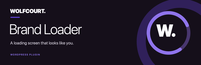 Wolfcourt Brand Loader Preview Wordpress Plugin - Rating, Reviews, Demo & Download