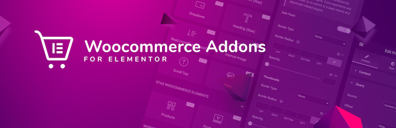 Woo Addons For Elementor – Stax Preview Wordpress Plugin - Rating, Reviews, Demo & Download