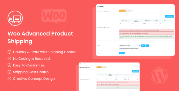 Woo Advanced Product Shipping Preview Wordpress Plugin - Rating, Reviews, Demo & Download